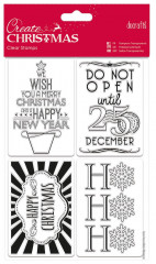 Mini Clear Stamps - Gift Tags